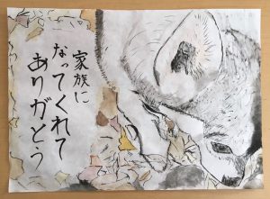 中等部８年生の我喜屋麻愛さんが絵てがみ大賞より奨励賞を受賞しました インフォメーション オキナワインターナショナルスクール