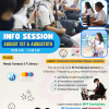 info session for Middle school and High school department